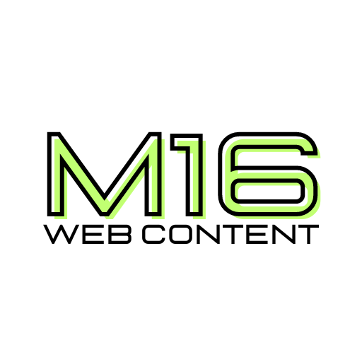 Logo da empresa M16 Web Content